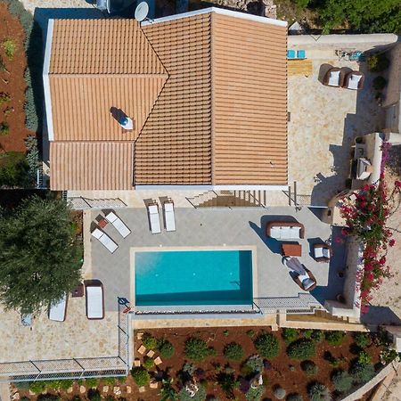 Fiscardo Luxury Stone Villa Alex ,With Sunset View! Fiskardo Exterior foto